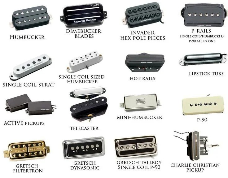 Guitar pickup variants